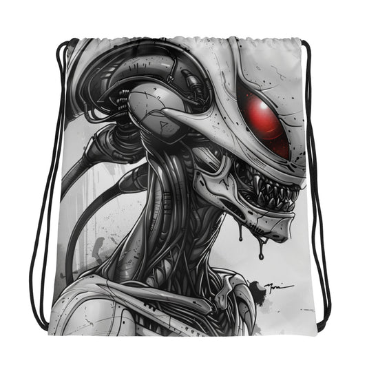 Alien Drawstring Bag