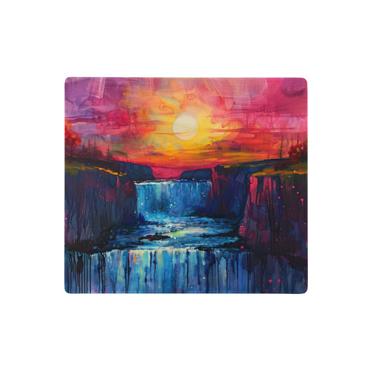 Abstract Landscape Mouse Pad