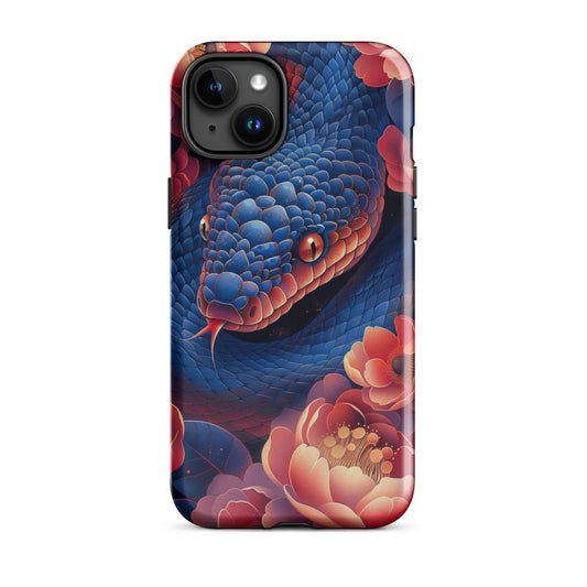 Snake Floral V1 Tough Case for iPhone®