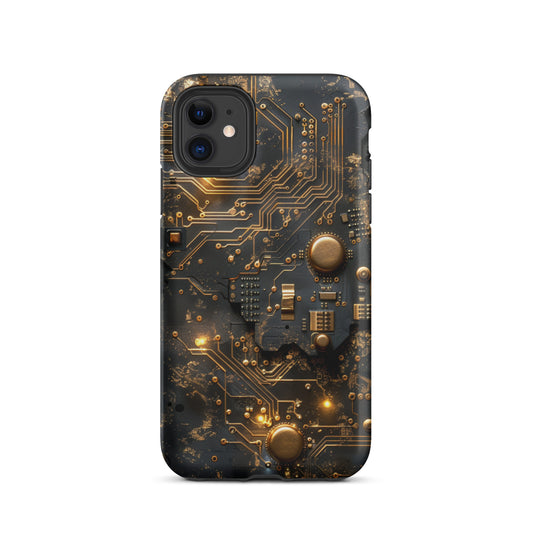 Circuit Artwork v1 Tough Case for iPhone®