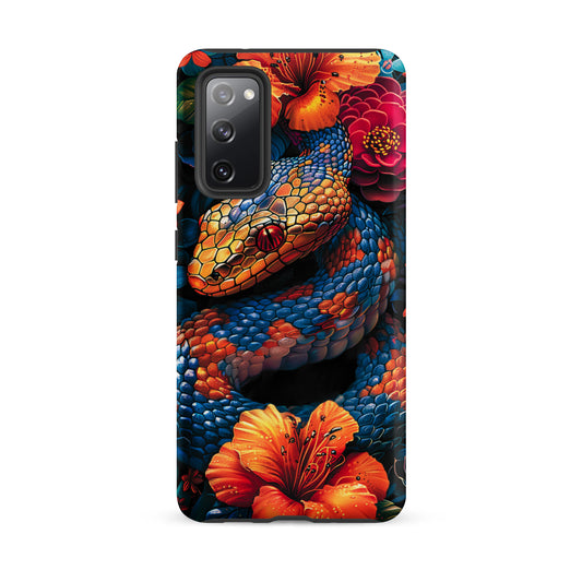 Snake Floral V2 Tough Case for Samsung®