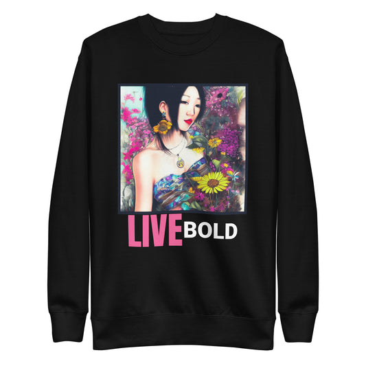 "Live Bold-10" Unisex Premium Sweatshirt